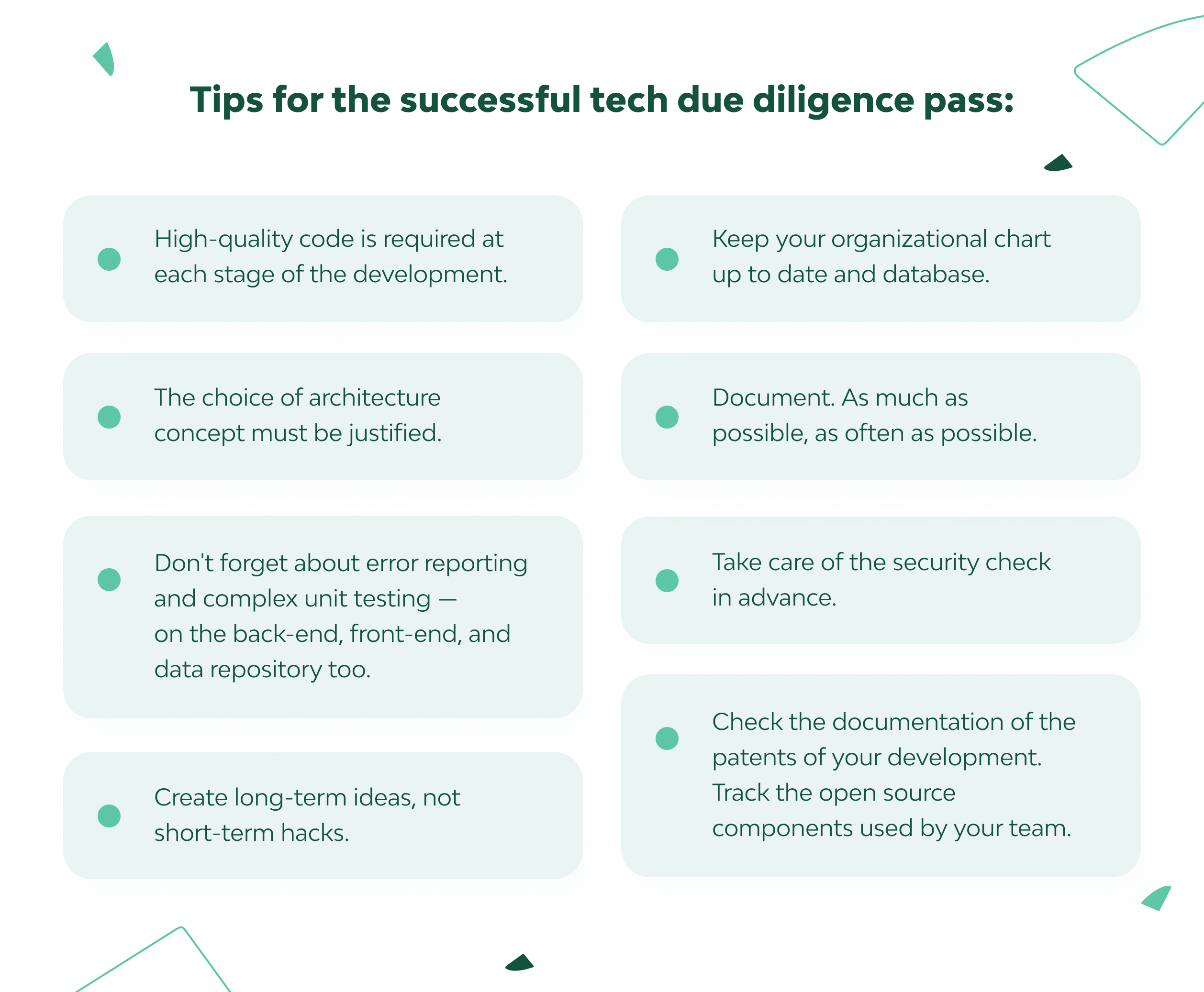 Technical Due Diligence: Meaning, Process And Checklist | DjangoStars