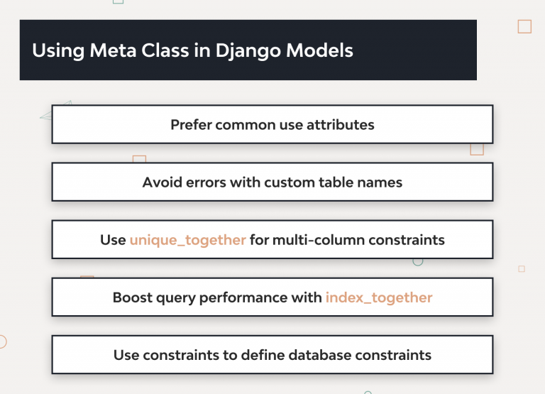 Working with Django Models in Python: Best Practices | DjangoStars