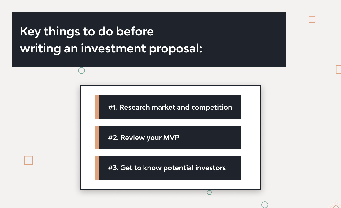 Investment Proposal Guide with Examples 4
