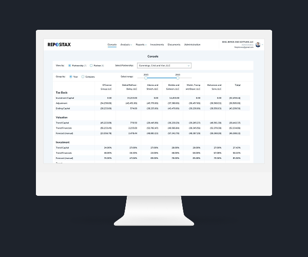 About the project with Repositax
